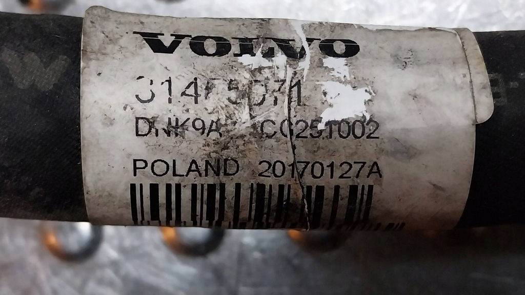 фото №5, Шланг кондиционера 31455071 volvo s60 ii v60 i xc60 i