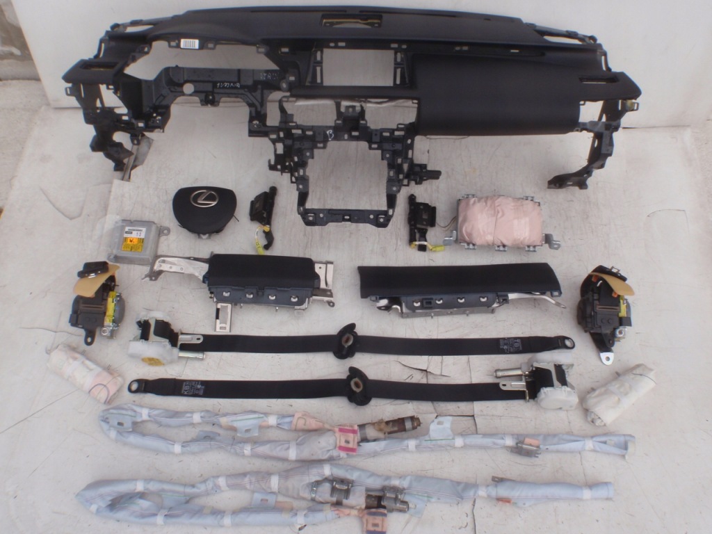 фото №3, Lexus rc приборная панель приборная панель консоль подушки безопасности ремни