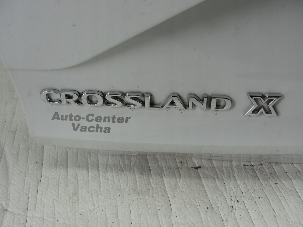 фото №3, Кришка багажника задня opel crossland x 17-20 білий