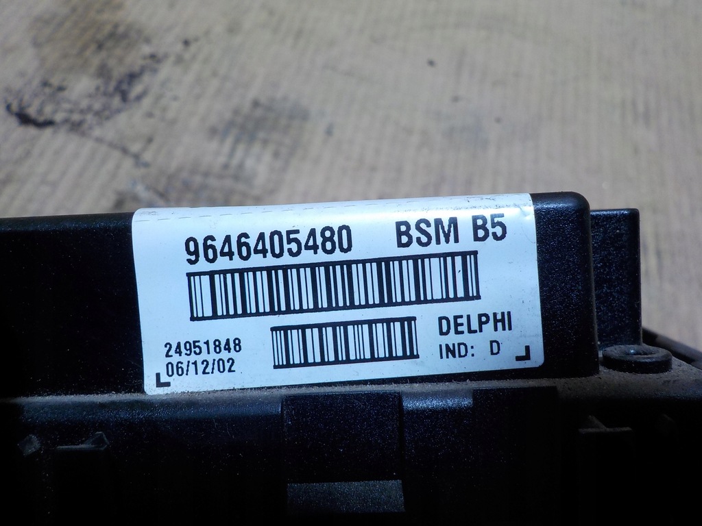 фото №4, Модуль bsm peugeot 307 2.0b