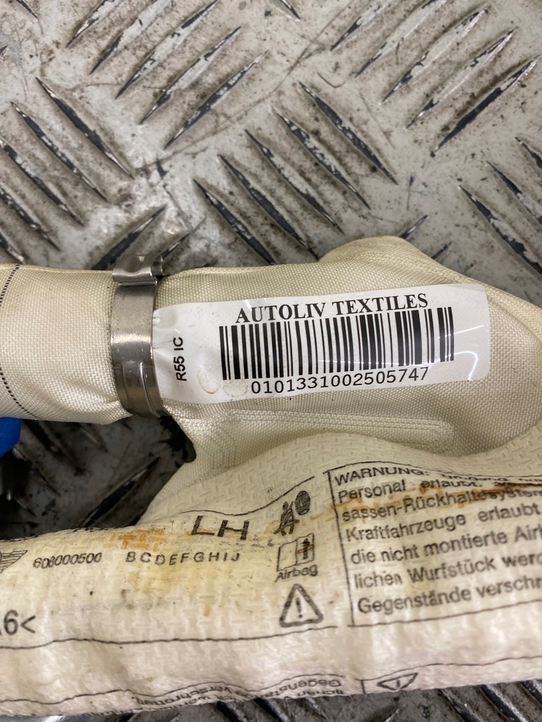 фото №3, Шторка безопасности воздушная подушка безопасности левая mini cooper r55 clubman a1696120403