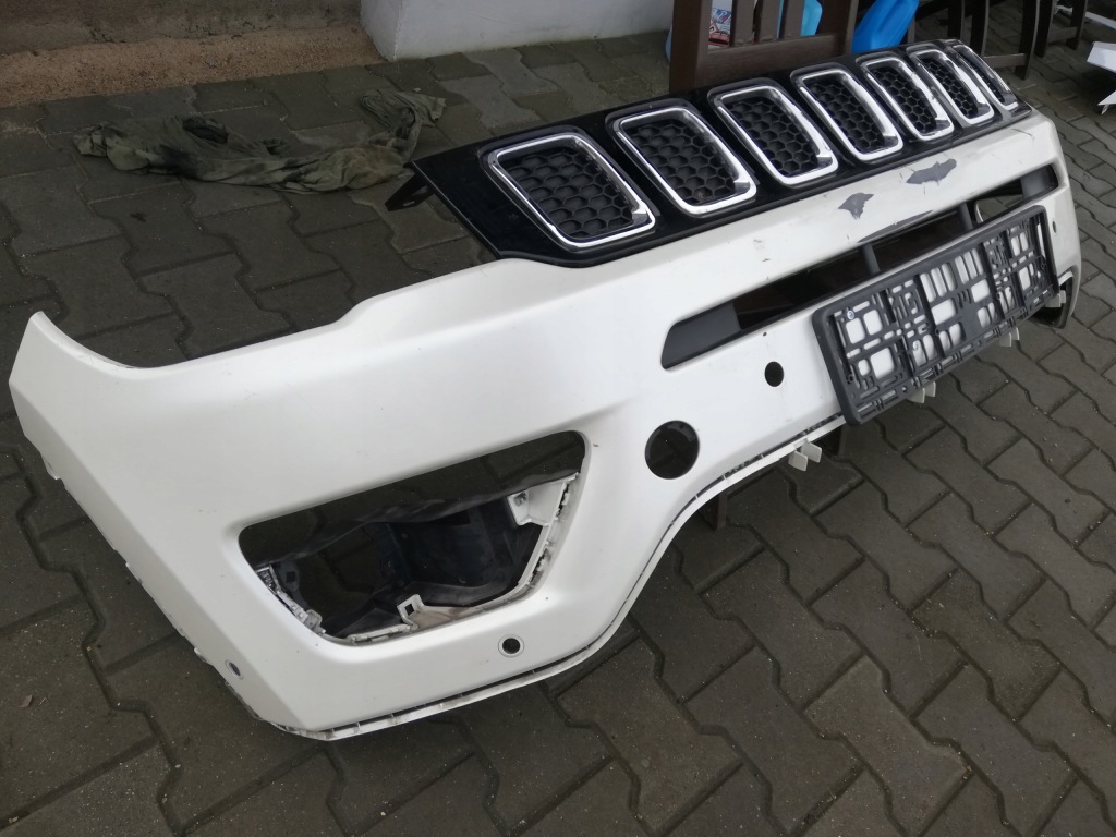Jeep compas 2017-21 r. бампер передний oryg. Доставка