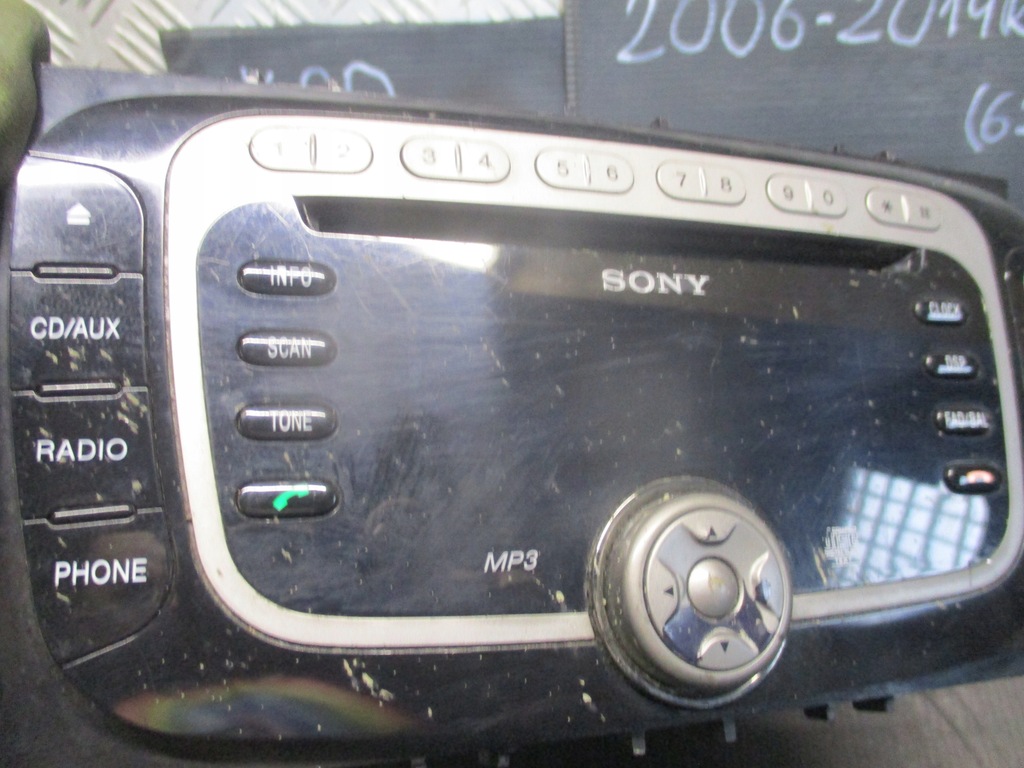 фото №1, Радио sony ford s-max 06-10r