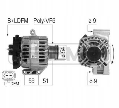 Купить Генератор 210734a era