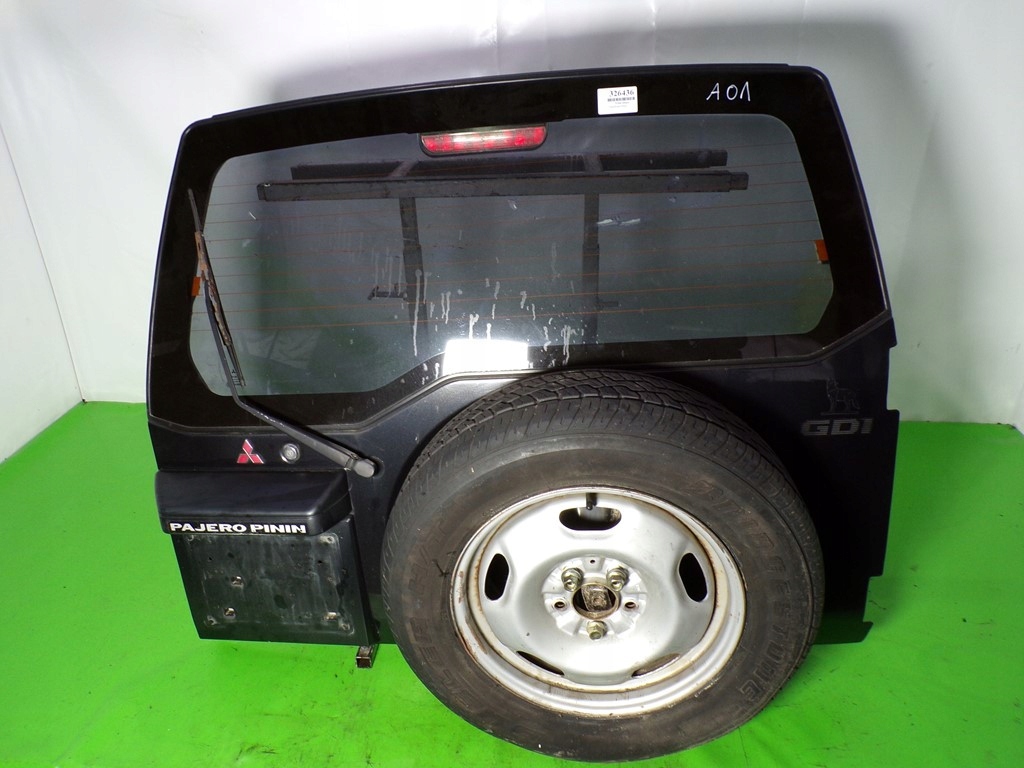 фото №1, Mitsubishi pajero pinin задняя крышка багажника багажника