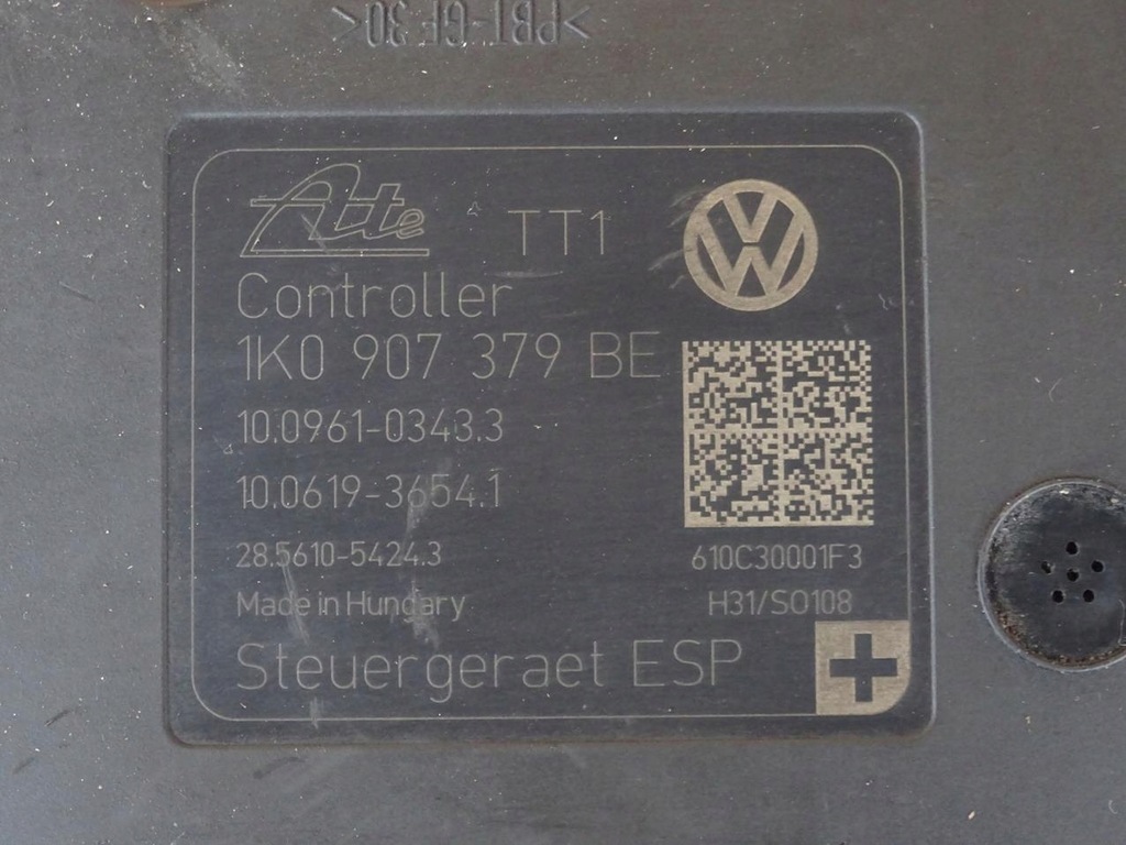 фото №7, Vw scirocco iii 2.0 tdi насос abs esp 1k0907379be 1k0614517cp