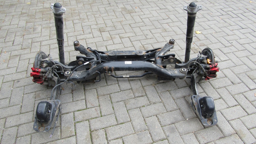 фото №1, Vw t roc t-roc 4x4 oś балка задня комплектна