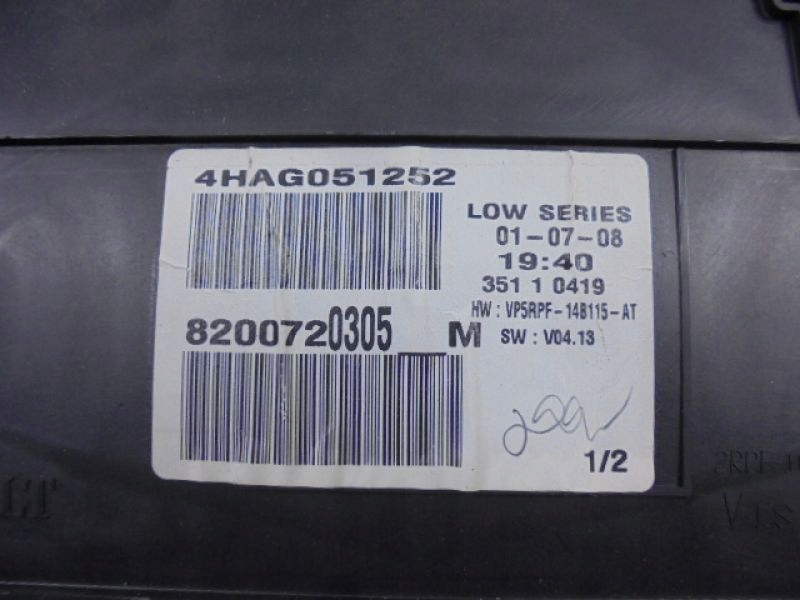 фото №9, Megane ii лічильник прилади 1.5dci 8200720305 m