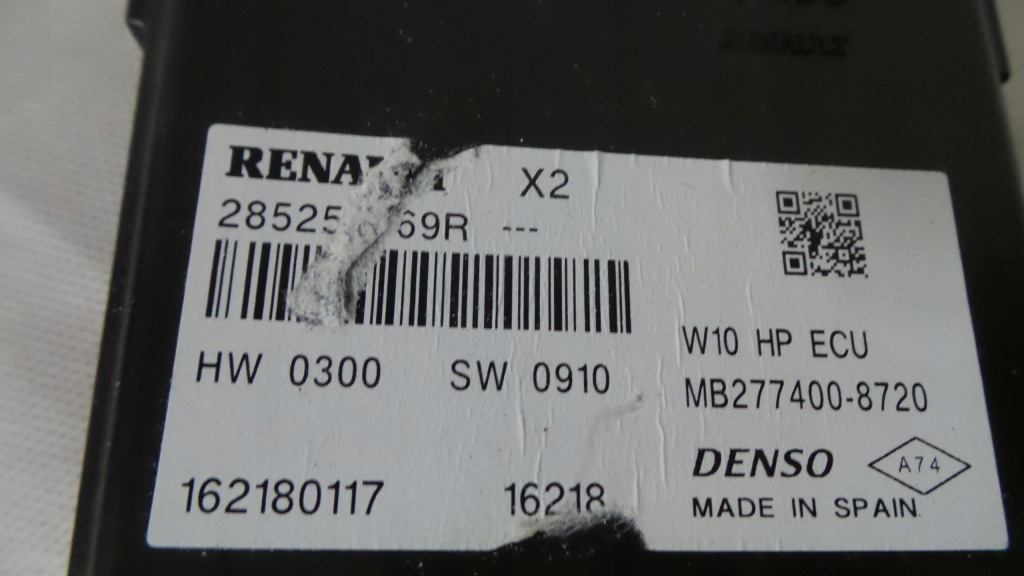 фото №3, Модуль блок управления 285255069r denso renault zoe