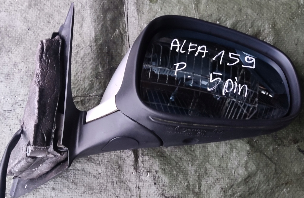 фото №1, Alfa romeo 159 зеркало правое 5 pin