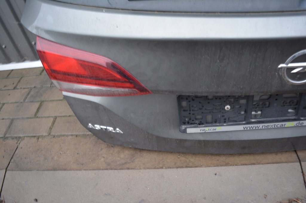 фото №6, Opel astra k kombi крышка багажника багажника z10a 45um