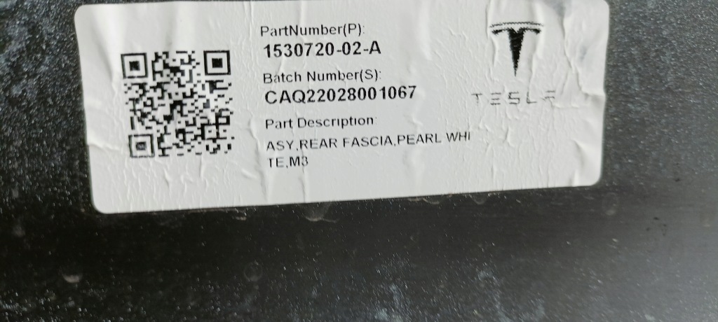 фото №8, Бампер задня задній tesla 3 17-21rok 1530720-02-a