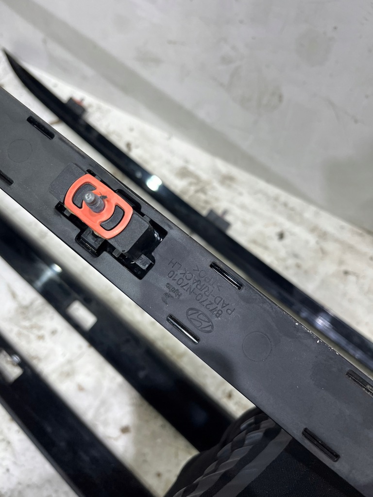 фото №9, Рейлинги кровельные tucson iv комплект чёрные 87280-n7010 87270-n7010