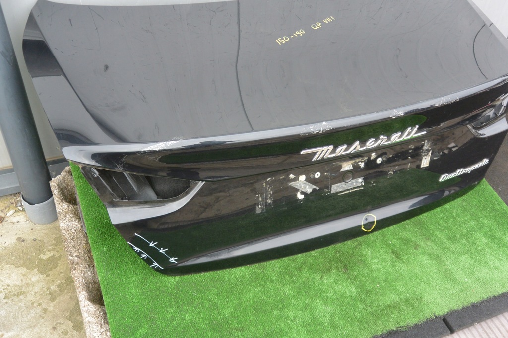 фото №6, Maserati quattroporte vi крышка багажника багажника nero 13-