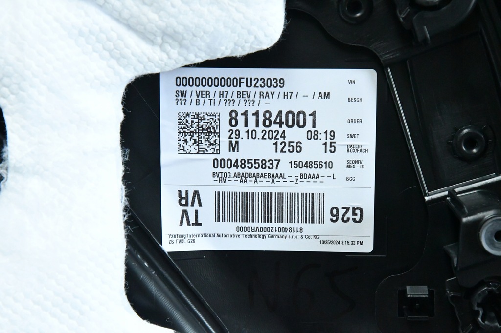 фото №9, Оббивка права обшивка двері правий перед передня bmw 4 g26 i4 g26