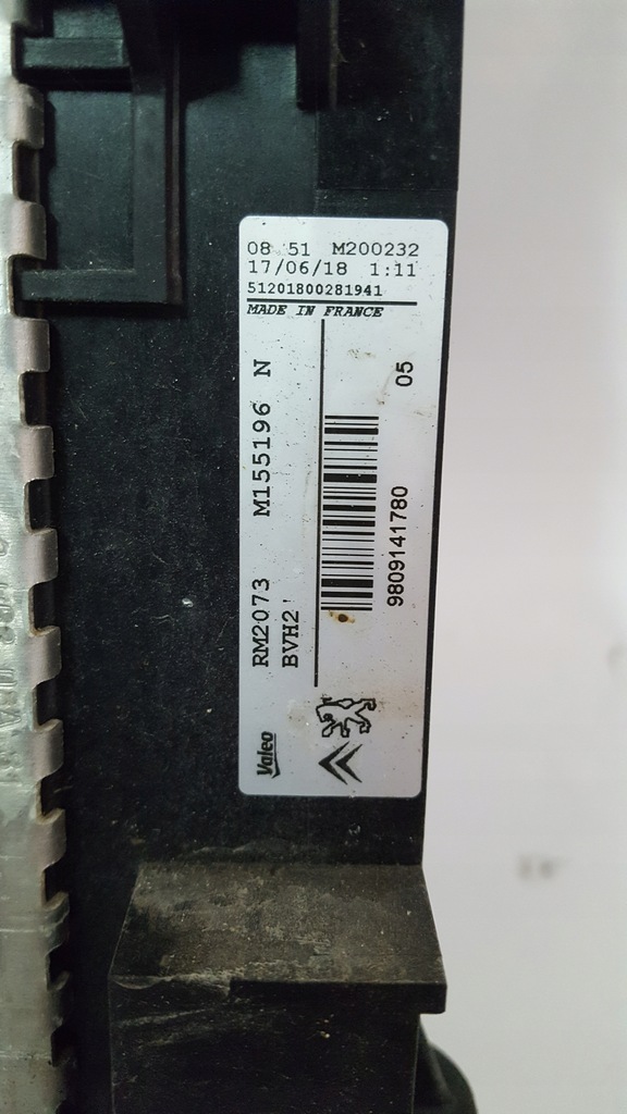 фото №7, Citroen berlingo iv 19 1,6b радіатор wody кондиціонер