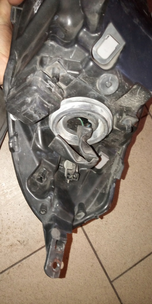 фото №10, Лампа левая передняя левый перед nissan micra k12 lift 26060bc500 02-10 euro