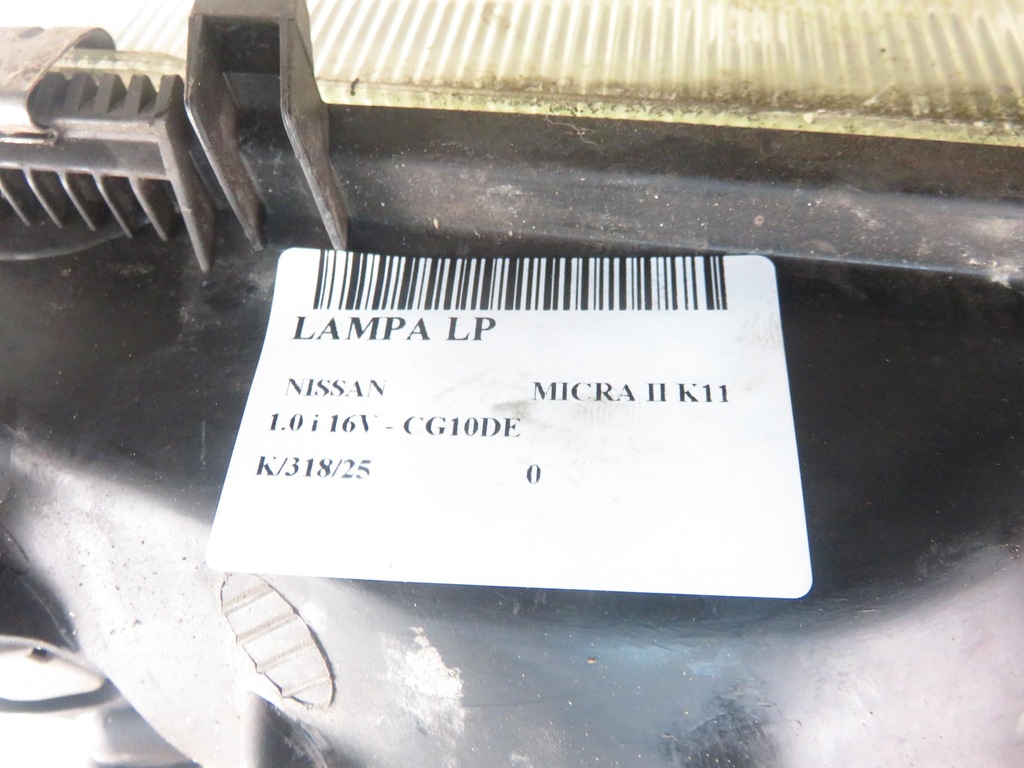 фото №8, Лампа левая передняя nissan micra k11 lift