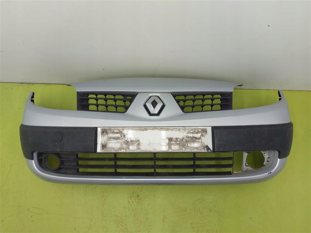 Купити Бампер перед передній renault scenic 2 2003-2006 дорестайлінг  mv632 сріблястий