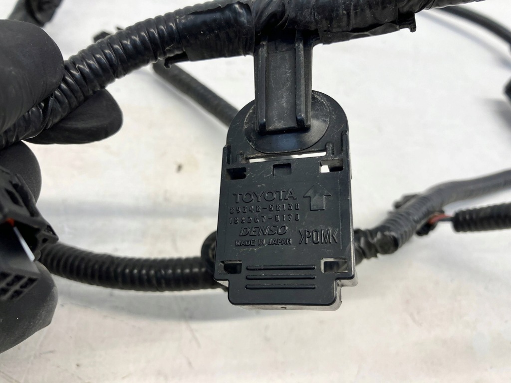 фото №6, Corolla e21 sedan электропроводка датчиков парковки 4xpdc передний бампера