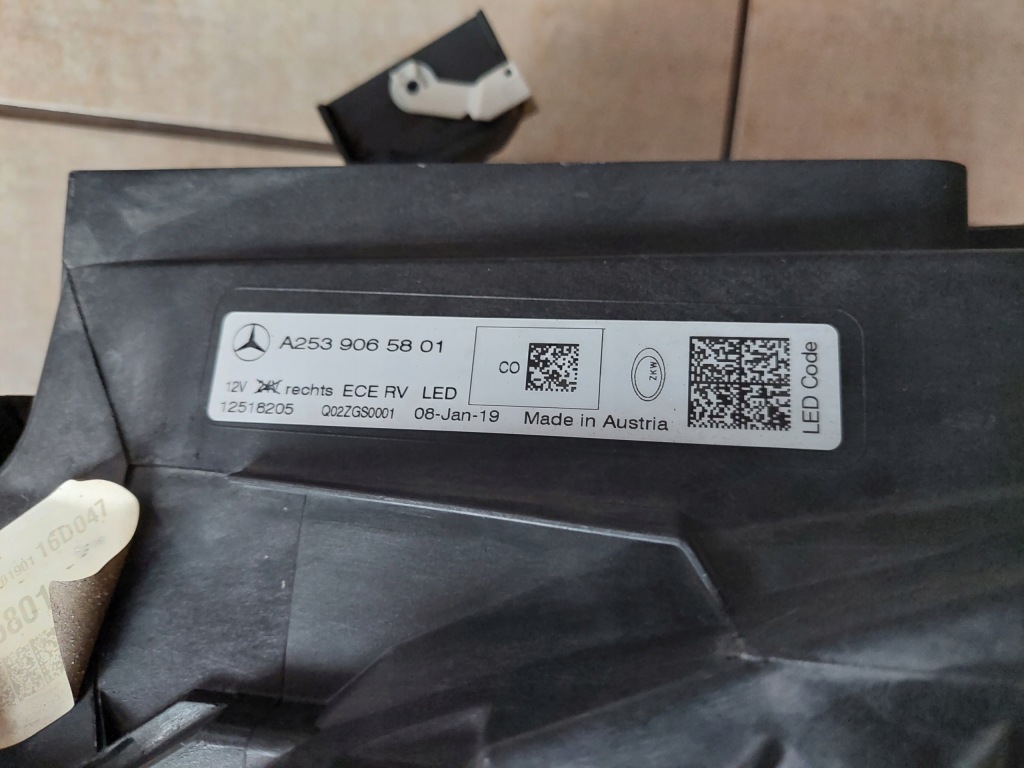 Правий фара - full led - mercedes glc w253 !!! Недорого