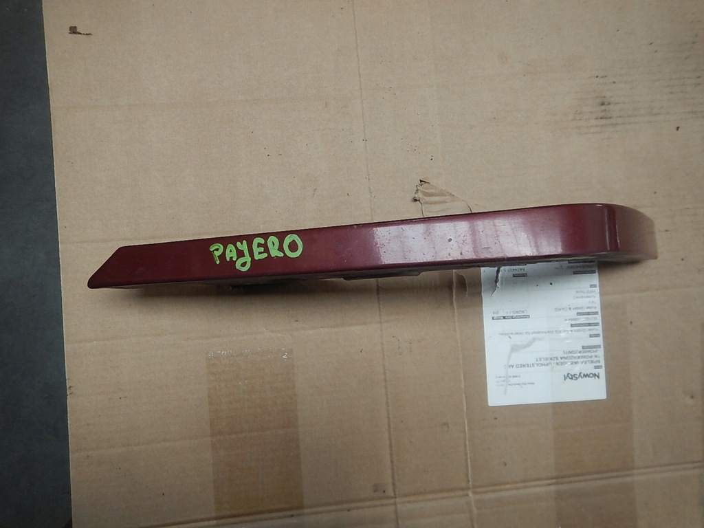фото №1, Mitsubishi pajero sport молдинг pod фара левая