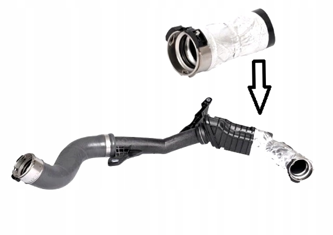 фото №3, Dacia logan mcv ii 1.5 шланг труба turbo