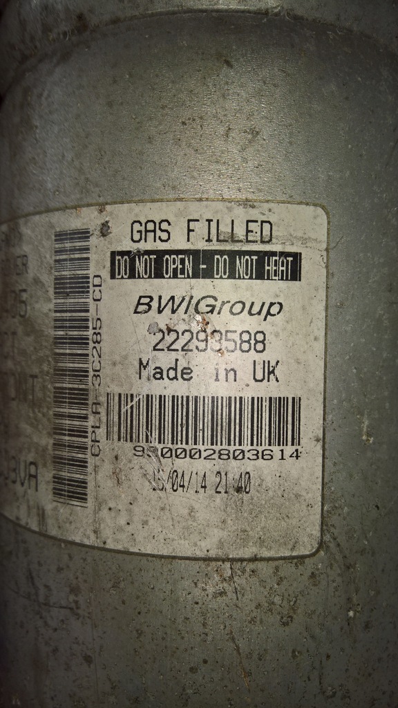 фото №4, Range велосипед l405 4.4d амортизатор передний l r cpla-3c285-cd cpla-3c286-cd