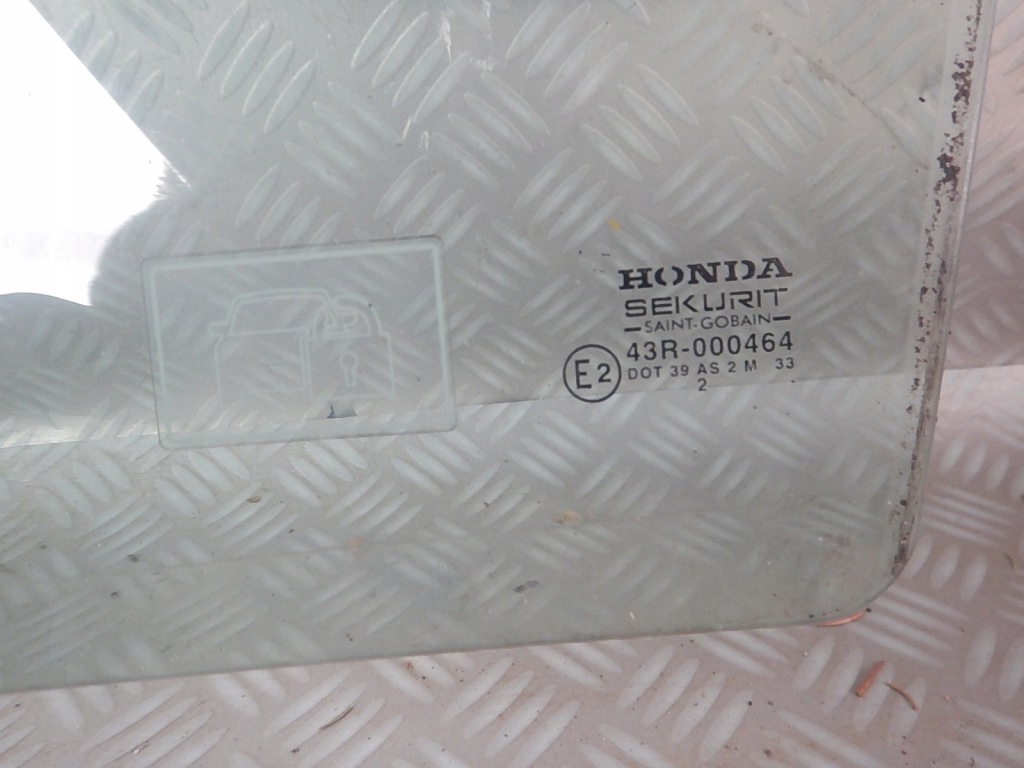 фото №2, Honda civic vii 3d ліва скло двері