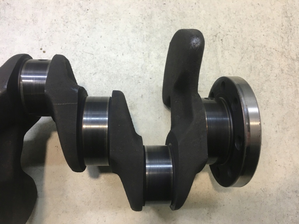 Wał коленчатый mercedes a klasa w168 1.4 r1660201 Оригинал