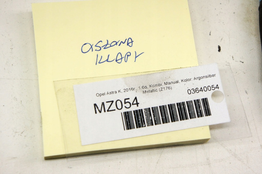 Mz054 opel astra k v защита крышки багажника универсал Недорого