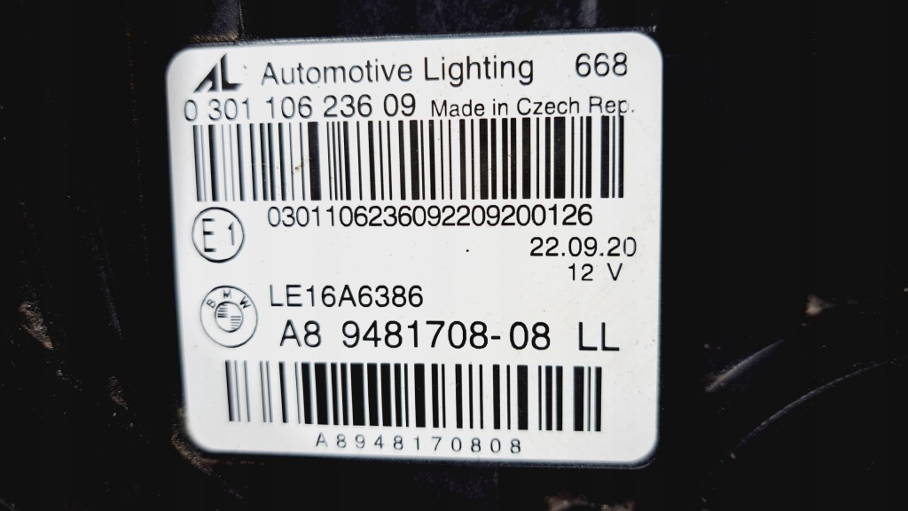 фото №12, Bmw 3 g20 g21 лампа права laser 9481708