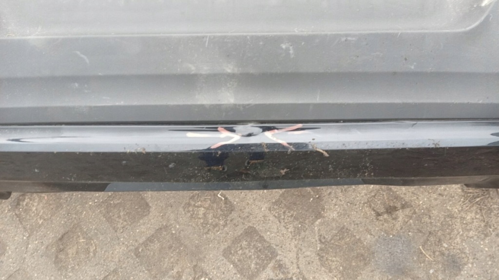 Volvo xc40 диффузор спойлер add on молдинг бампера заднего 32273898 Оригинал