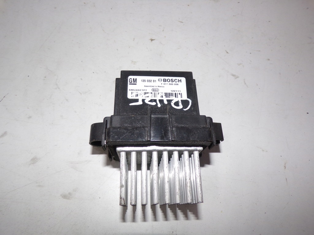 фото №1, Резистор резистор вентилятор chevrolet cruze 13503201