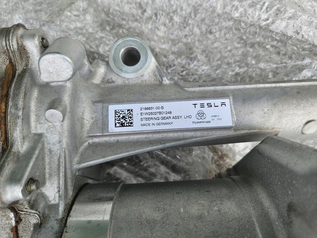 фото №5, Tesla model 3, y трансмісія кермова рейка рульова 2188831-00-b