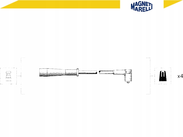 фото №2, Набор трубопровод зажигания magneti marelli 941318111130