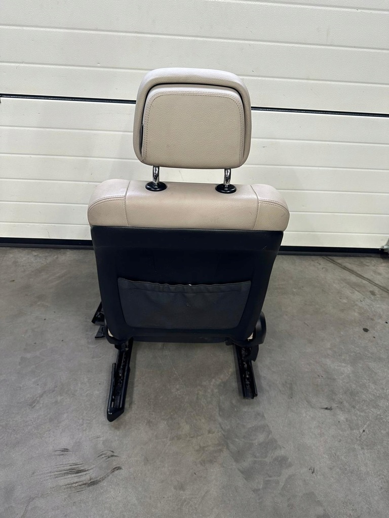 фото №7, Bmw x6 e71 сидіння заднє сидіння водія світлий krem обшивки 14r