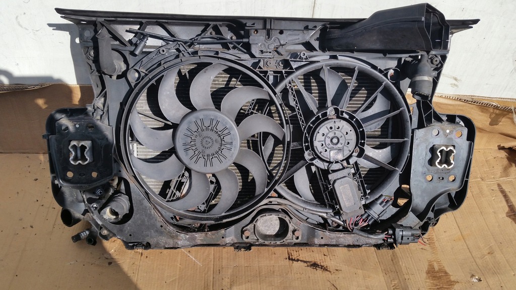 фото №9, Audi a6 c6 2.7 v6 tdi pas передній балка радіатор