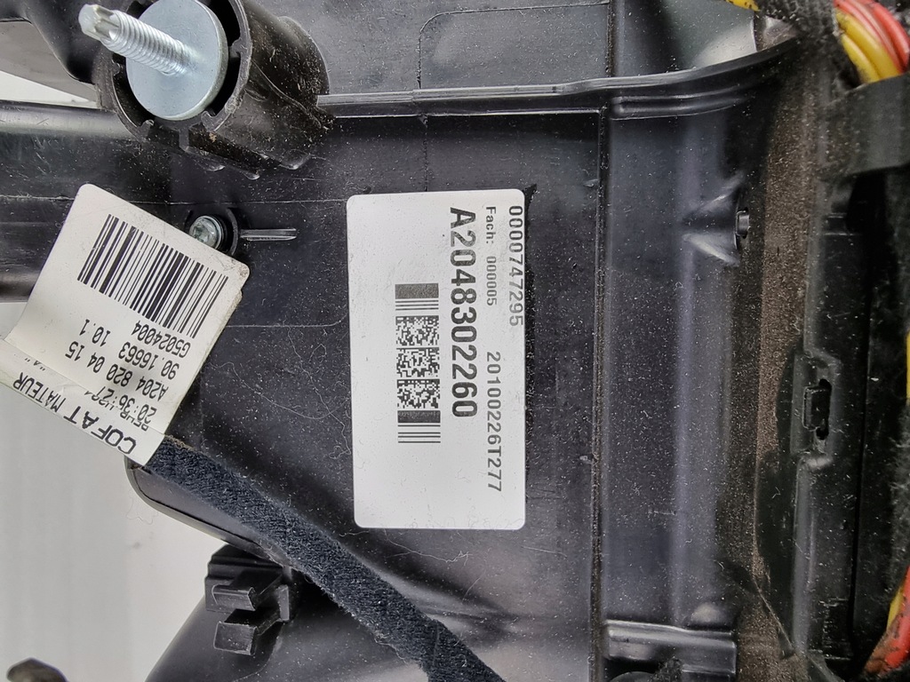 фото №9, Mercedes w204 отопитель воздуходувка a2048302260