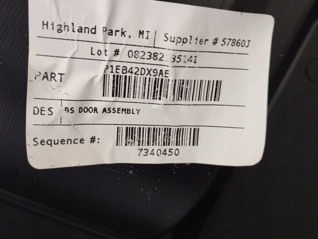 фото №8, Dodge ram 1500 09- обшивка двері лівий правий задня