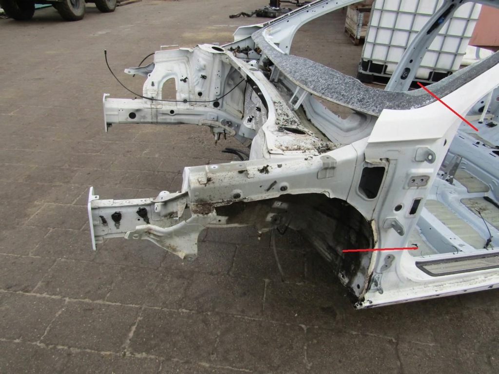 фото №1, I30 iii n 19r fastback лонжерон ліва чверть перед передня pyw