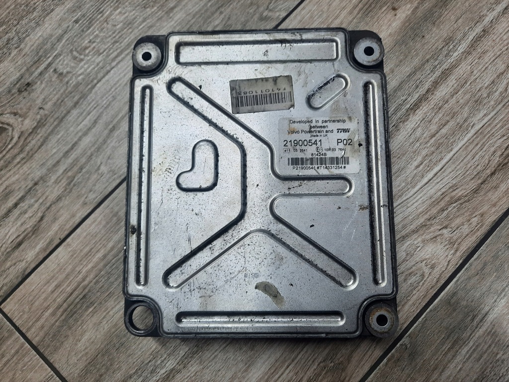 фото №2, Кассета бортовой компьютер двигателя renault gama t 21900541