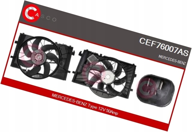 фото №1, Casco cef76007as двигатель электрический, вентилятор радиатора