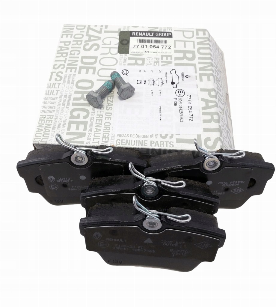 фото №1, Гальмівні колодки гальмівні renault trafic iii задня 7701054772