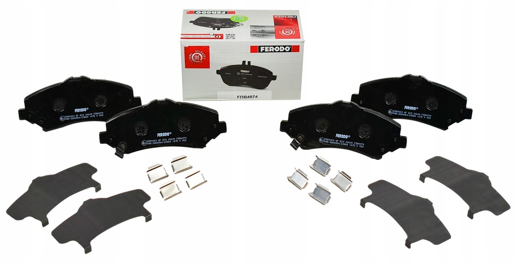 фото №1, Ferodo fdb4074 набор тормозных колодок тормозных, тормоза дисковые