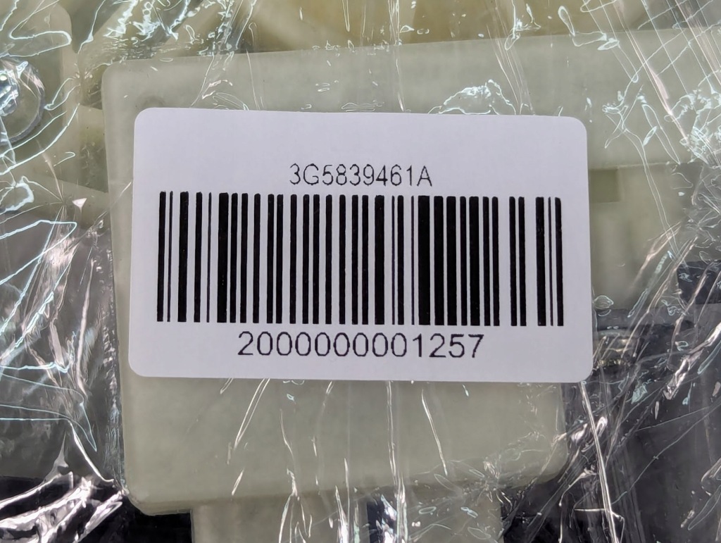 Механизм стекло левый задняя vw passat b8 3g5839461a с Разборки