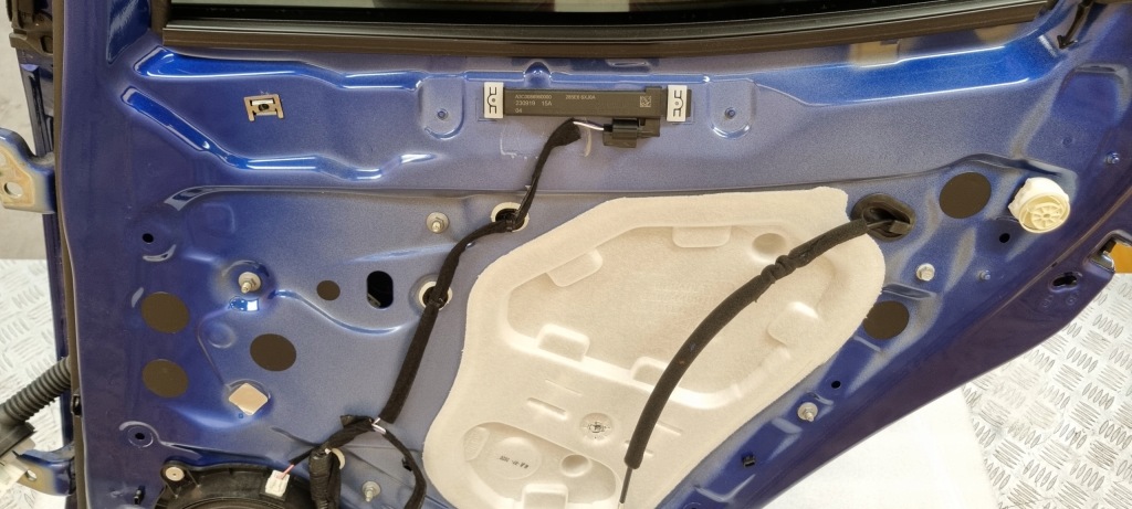 фото №15, Renault clio v двері правий праве задня задні 120mik колір blue iron terqh