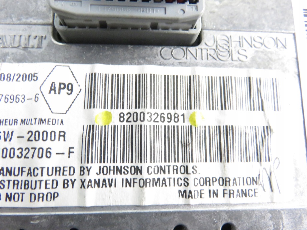 фото №3, Дисплей renault laguna ii grandtour 8200326981