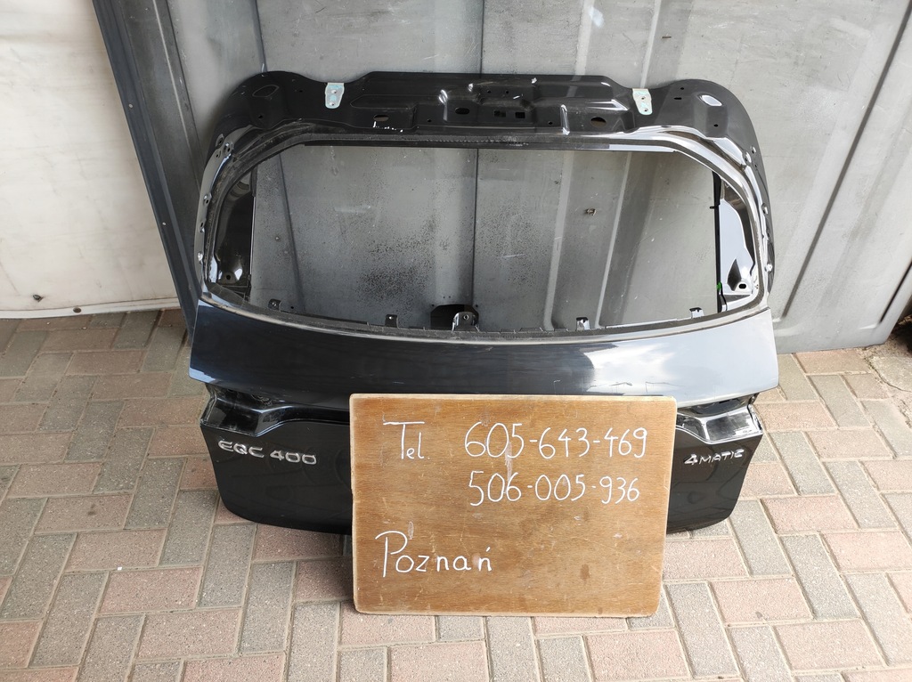 фото №8, Крышка багажника задняя задняя mercedes eqc poznań