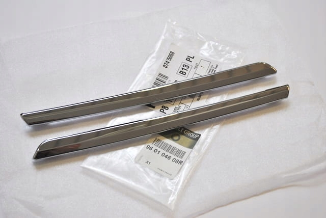 фото №2, Накладки хромированные w решётка радиатора решетка renault grand scenic iii 3 2012 оригинальный номер